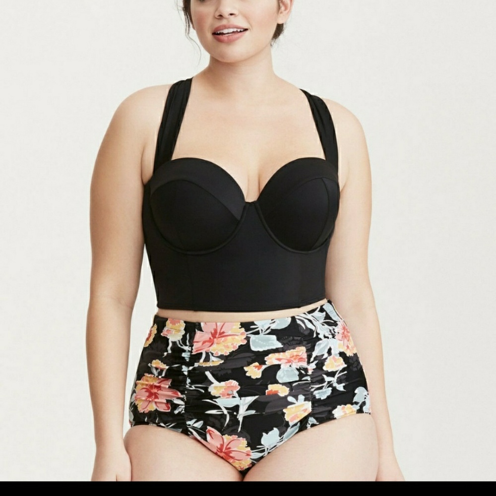 Torrid swim top 2